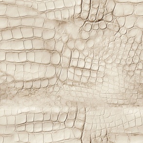 Ivory Alligator Skin 9