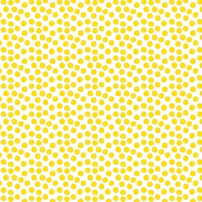 Watercolor Dots – Lemon Yellow (mini)