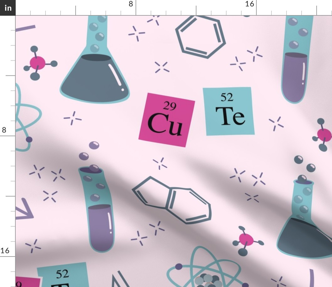 large cute chemistry / pink