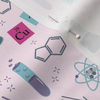 small cute chemistry / pink
