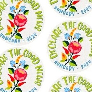 Budapest Hungary Declare the Good News Special Convention DIY Gifts JW Fabric