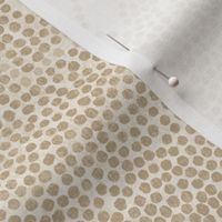 Warm minimal fans with dotted texture - beige, tan, cream, warm neutral - large