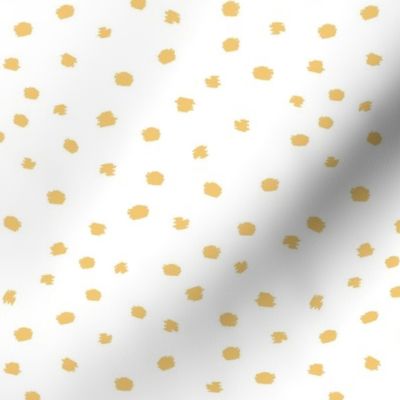 yellow spots - scattered dots - blender