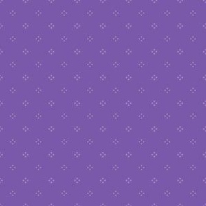 Purple with lilac Diamond dots small scale geometric blender