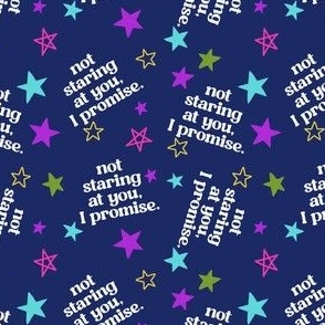 Not Staring at You Autism Stars