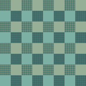 Green Army Gingham