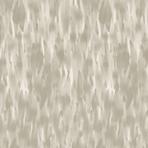 Medium Monochrome Watercolor Mermaid Ocean Water Waves in Dulux Linseed Neutral  with Antique White USA Background