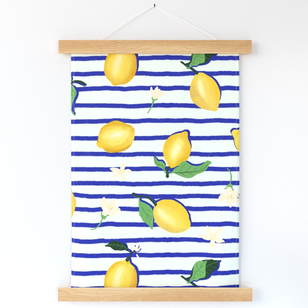 Lemon Juice Stripes