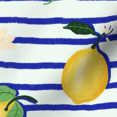 Lemon Juice Stripes