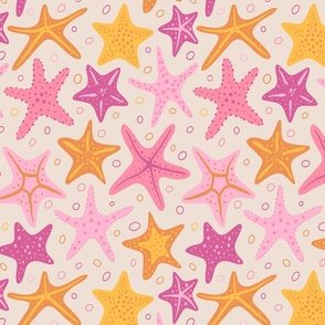 STARFISH_PINK AND ORANGE