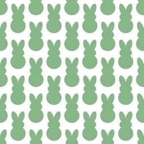 Smaller Scale Easter Bunnies in Fresh Green