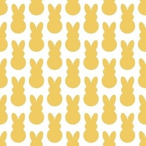 Smaller Scale Easter Bunnies in Daisy Yellow