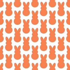 Smaller Scale Easter Bunnies in Orange Spice