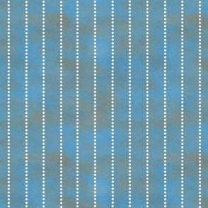 Dotted stripes Beach (blue and sand)
