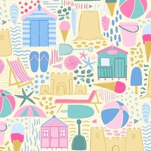 Cute Pink Seamless Pattern Graphic by Mena design · Creative Fabrica