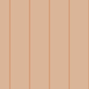 scalloped wall planks mural light tan brown