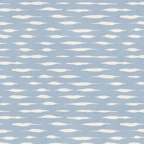 Baby boy horizontal lines. Pale blue modern nursery. Horizontal / SMALL