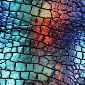 Rainbow Alligator Skin 9