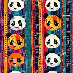 Panda Stripes 1