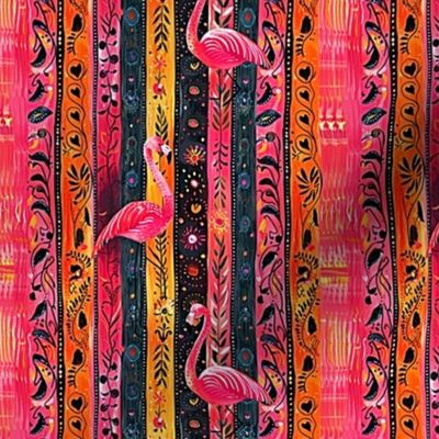 Flamingo Stripes 1