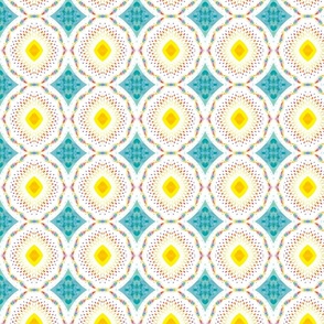 colorful sunshine dna pattern-02