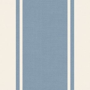 Jill | Harbor Blue | Wide Awning Stripe