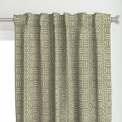 Mud cloth light  green, bone white, texture look, home decor, mud cloth wallpaper