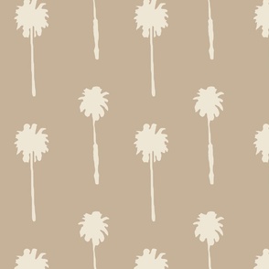 Santa Barbara Palm Trees in Sand