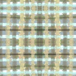 irregular textural woven grid
