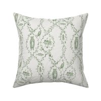 Blueberry Woods Toile  - Sage Green