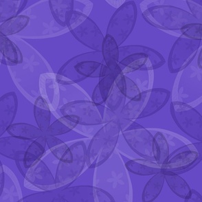 Floral Insert Flowers - Blue Violet Blender