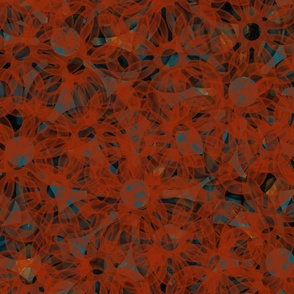 Gummy Flowers - Texture - Orange