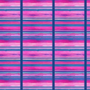 blue stripes on blue and pink stripes 