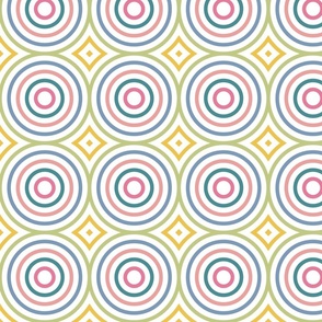 Circles playful - multicolour