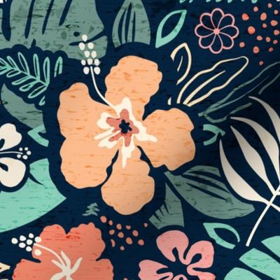 Beachy Floral - Large