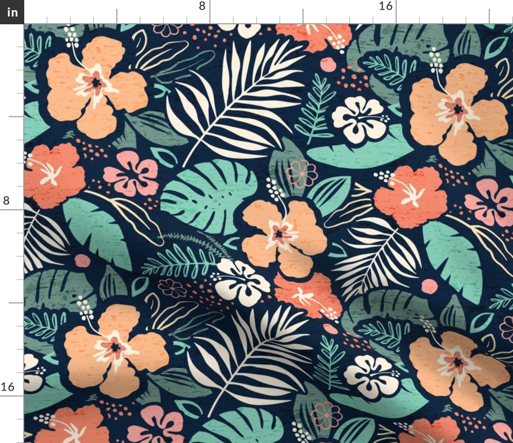 Beachy Floral - Large