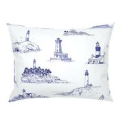 Lighthouse Toile Blue