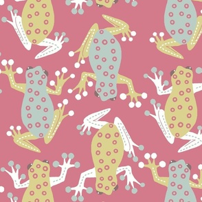 Froggy Froggy [pink] large