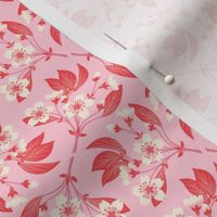 Sakura Blossoming Season | Carnelian Red & Pink | 3