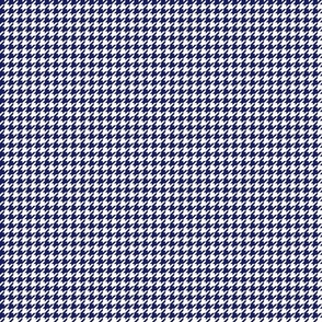 Simply Navy and White, Small Neat Houndstooth