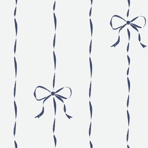 elegant twilight blue vertical ribbon stripe 