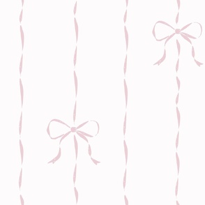 elegant vertical ribbon stripe pastel pink