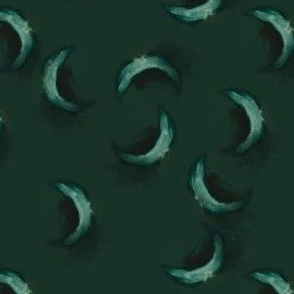[Small] Dark Green moons