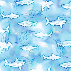 Indigo Ocean and Sharks