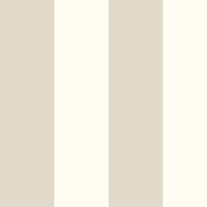 Large Cabana stripe - Albescent White and cream white - Candy stripe - Awning stripes - nautical - Striped wallpaper - resort coastal sunbrella tiki vertical