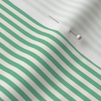 Extra Small Cabana stripe - Ocean green and cream white - Candy stripe - Awning stripes - nautical - Striped wallpaper - resort coastal sunbrella tiki vertical