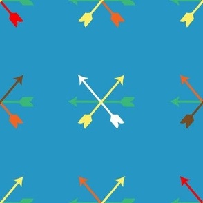 Boys Colorful Arrows in Blue