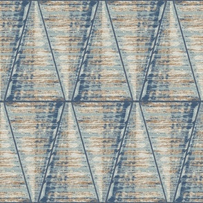 Large Diamond Wood Grain Tiles Natural Texture Luxury Benjamin Moore _Kensington Blue 4B5A71 Palette Subtle Modern Abstract Geometric
