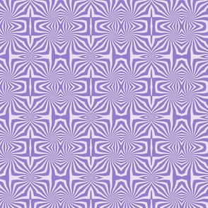 Monochrome geometric pattern. Lilac ornament on a light background.