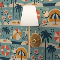 3108 A - retro summer beach vibes